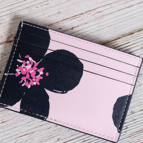 Kate Spade Grand Flora Card Slim Card Holder - Picture 2 of 5